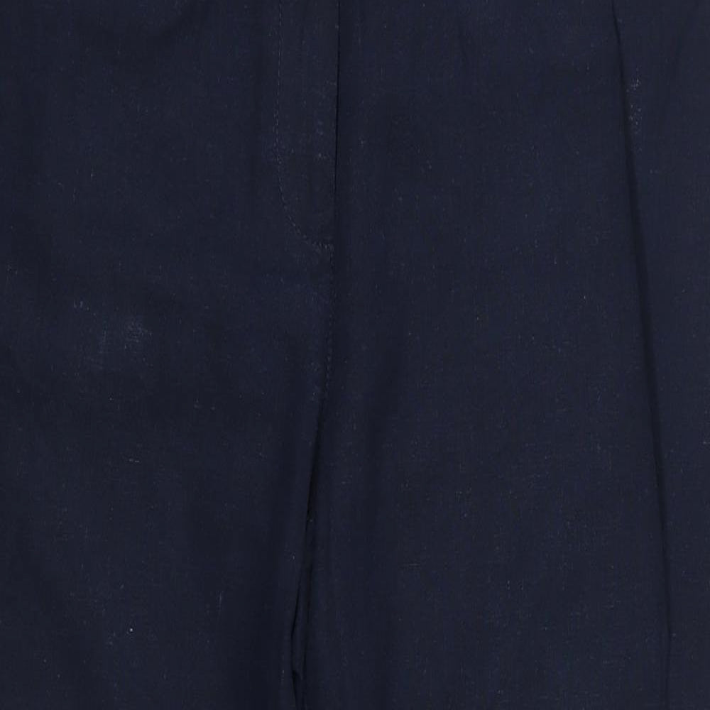 Marks and Spencer Womens Blue   Trousers  Size 14 L27 in