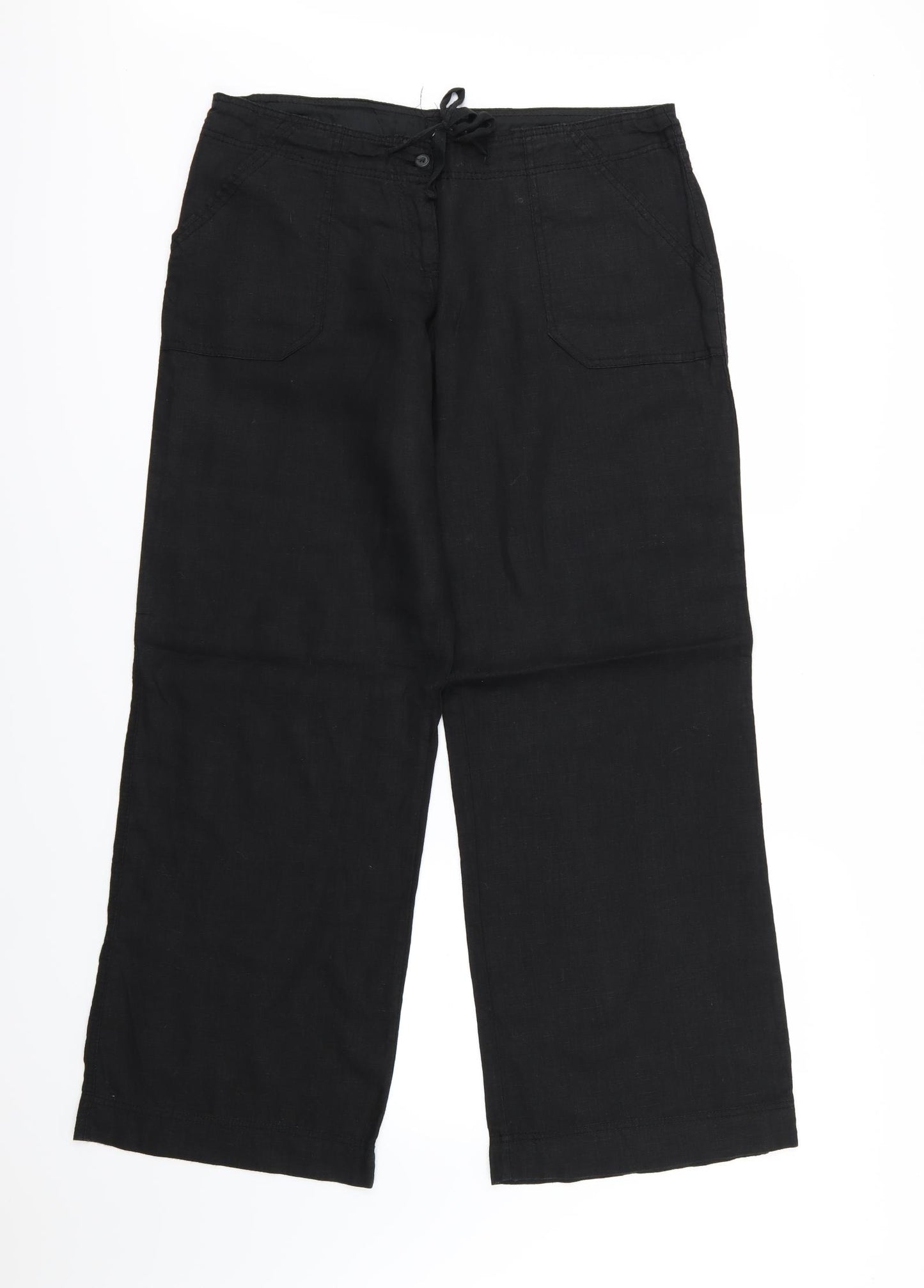 Atmosphere Womens Black   Trousers  Size 14 L31 in