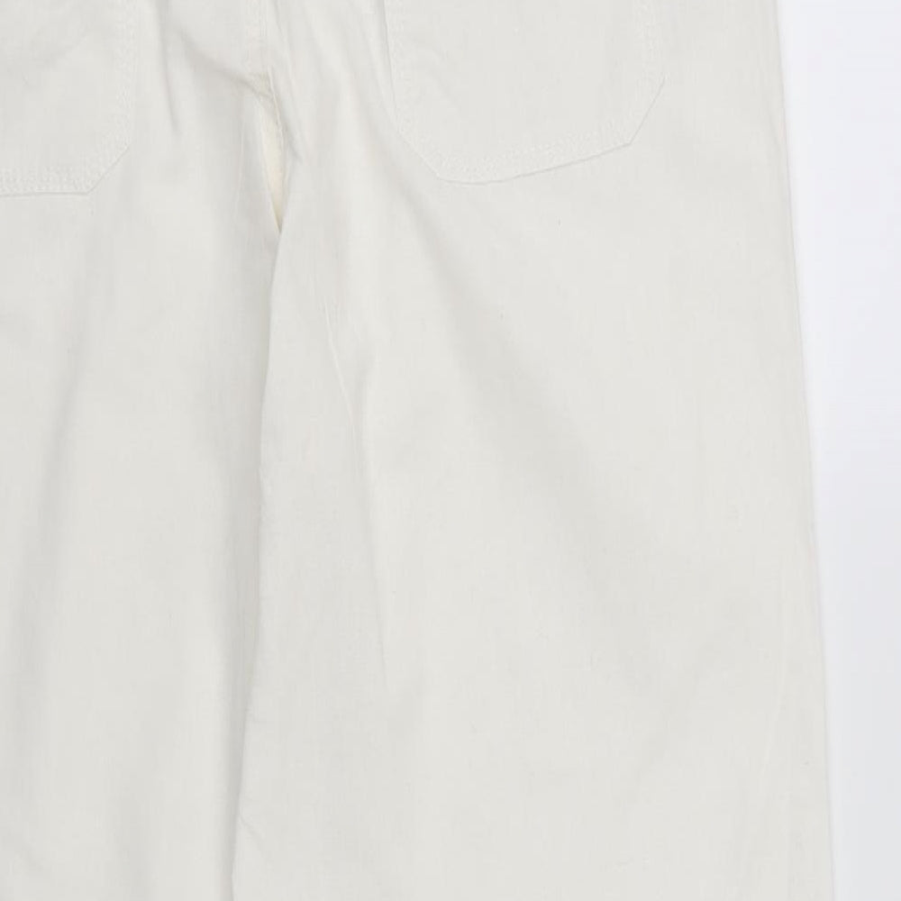 Select Womens White   Trousers  Size 12 L29 in