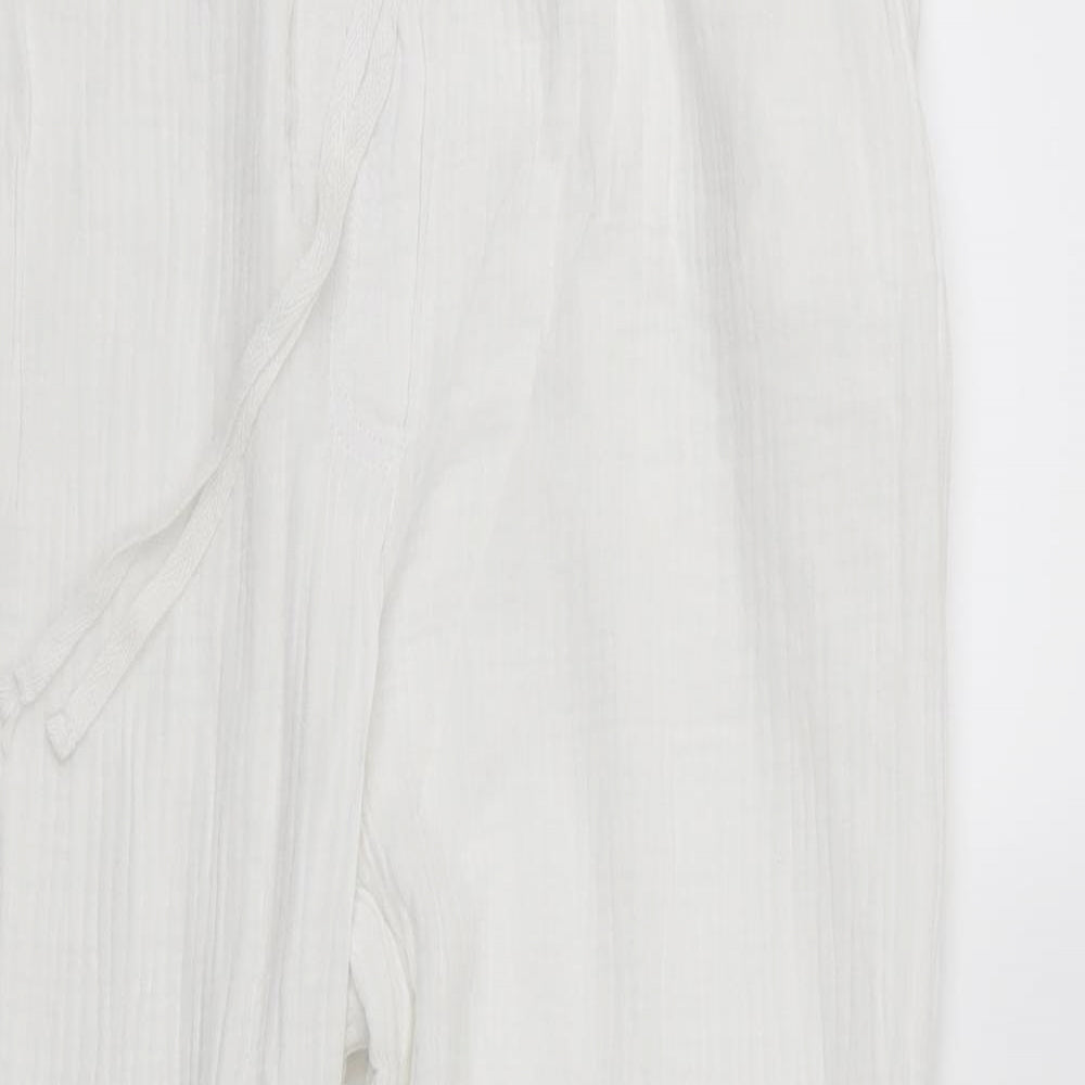 Papaya Womens White   Trousers  Size 16 L25 in