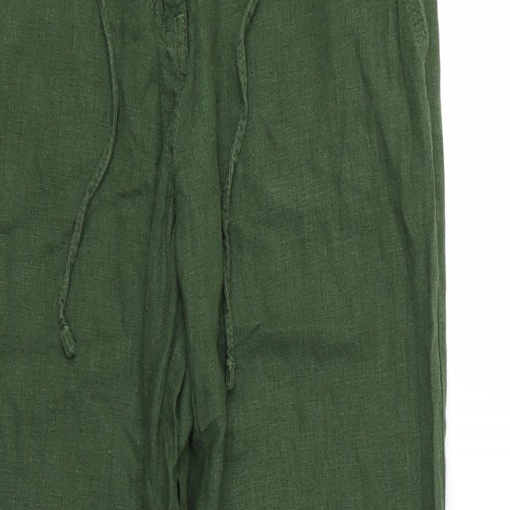 NEXT Womens Green   Trousers  Size 6 L28 in