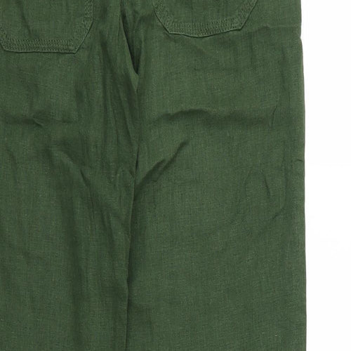 NEXT Womens Green   Trousers  Size 6 L28 in