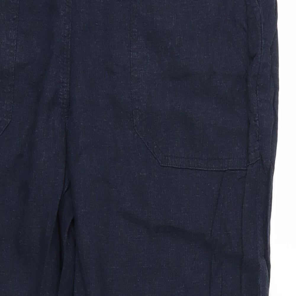 New Look Womens Blue   Trousers  Size 12 L26 in