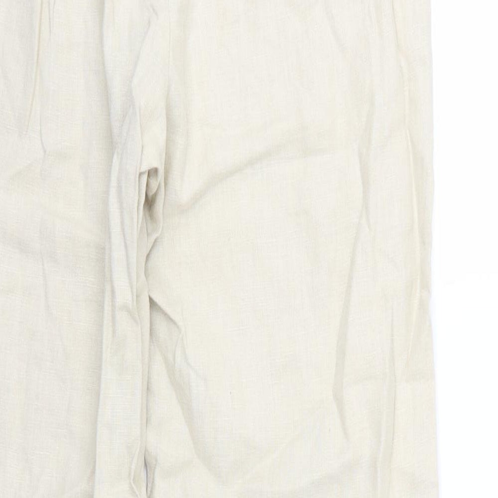 Per Una Womens Beige   Trousers  Size 12 L30 in