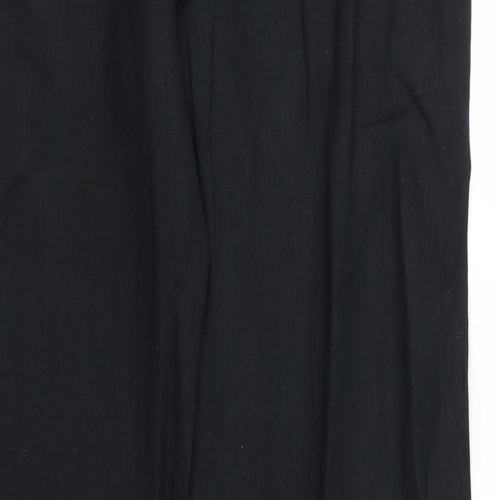 Preworn Womens Black   Trousers  Size 32 L31 in