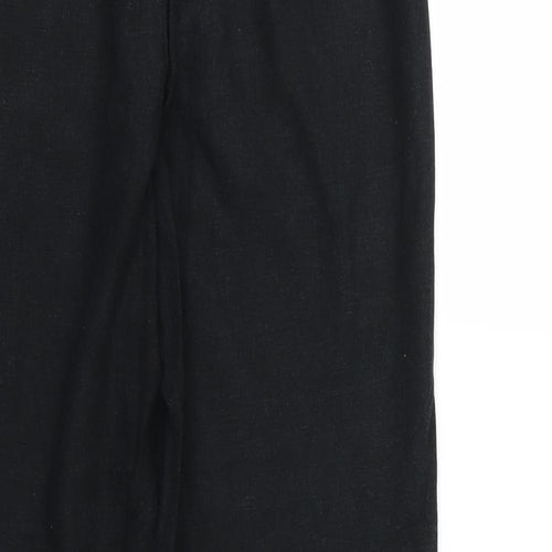 Marks and Spencer Womens Black   Trousers  Size 12 L28 in