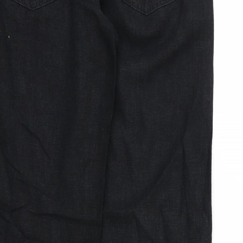 NEXT Womens Black   Trousers  Size 12 L32 in - Long Leg