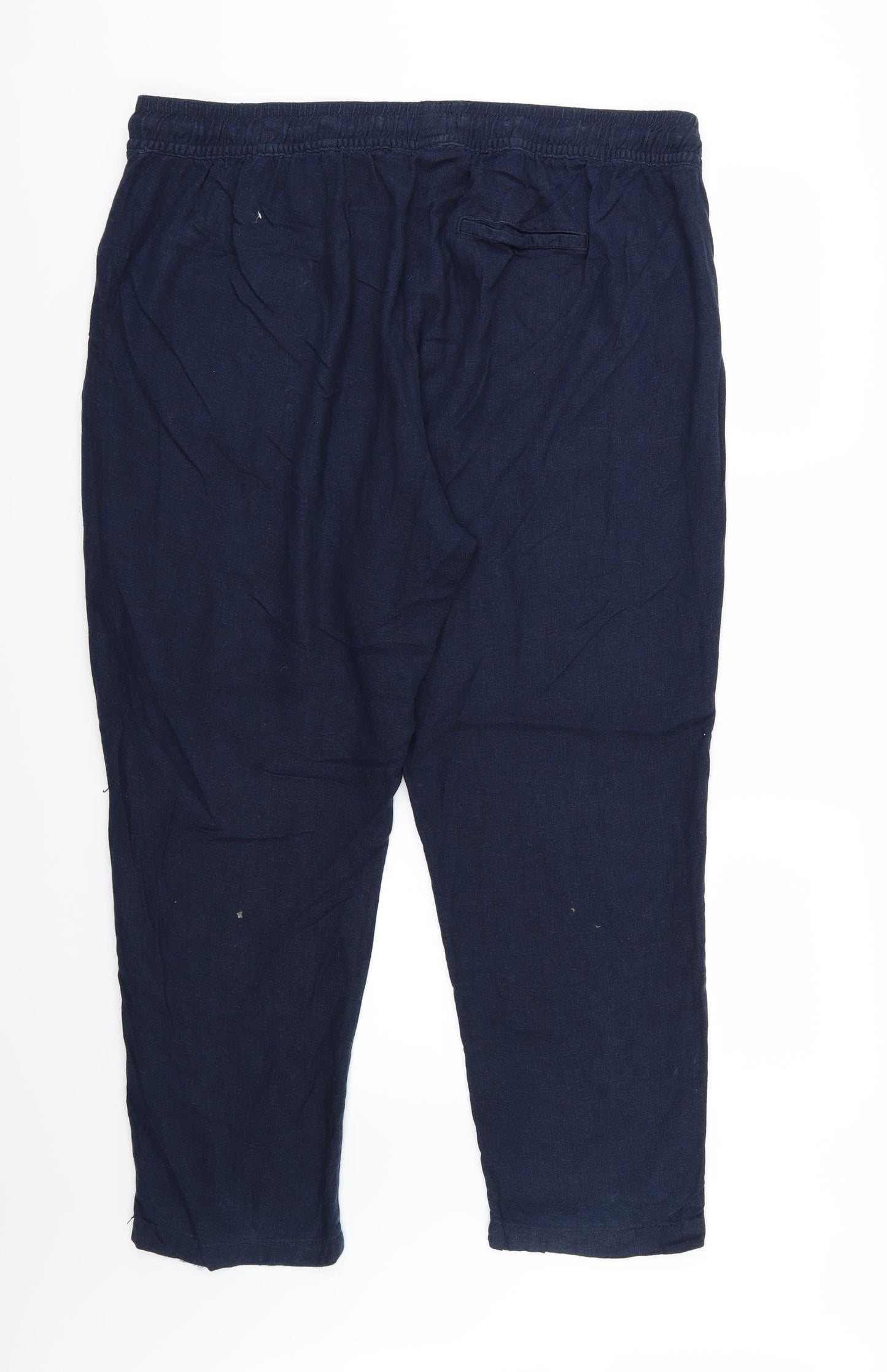 Papaya Womens Blue   Trousers  Size 20 L28 in