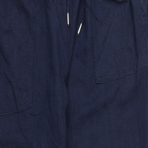 Papaya Womens Blue   Trousers  Size 20 L28 in