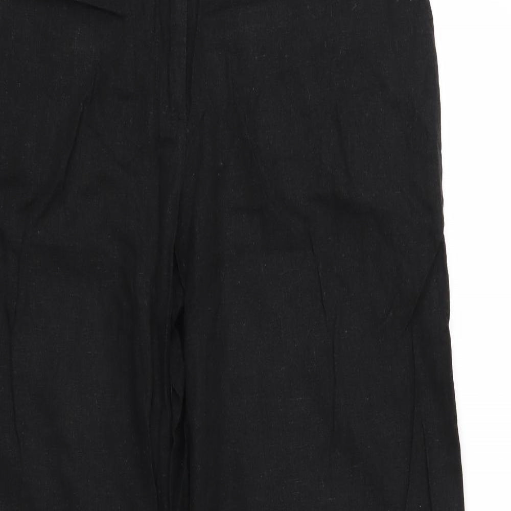 F&F Womens Black   Trousers  Size 14 L30 in