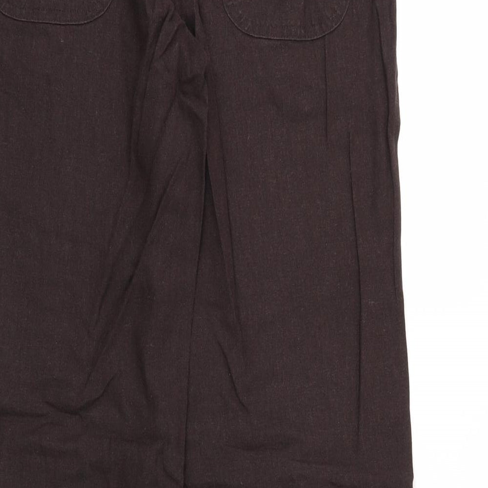 Ethel Austin Womens Brown   Trousers  Size 12 L29 in