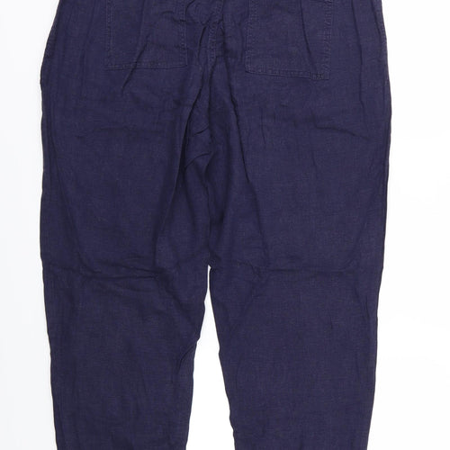 Marks and Spencer Womens Blue   Trousers  Size 16 L31 in