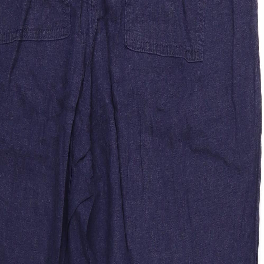 Marks and Spencer Womens Blue   Trousers  Size 16 L31 in