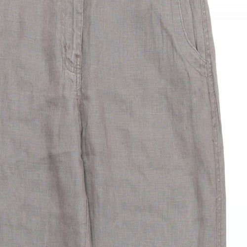 George Womens Grey   Trousers  Size 12 L27 in