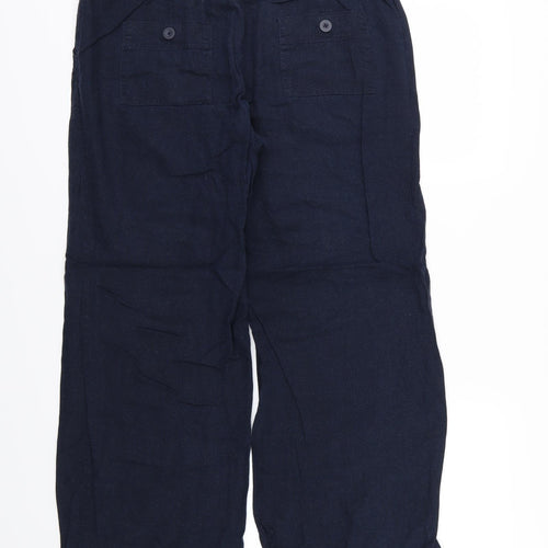 Debenhams Womens Blue   Trousers  Size 12 L28 in