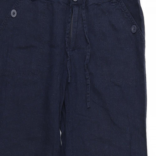 Debenhams Womens Blue   Trousers  Size 12 L28 in