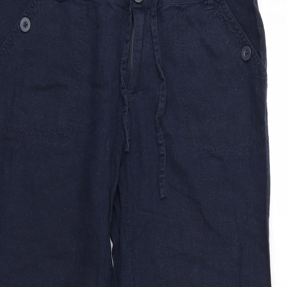 Debenhams Womens Blue   Trousers  Size 12 L28 in