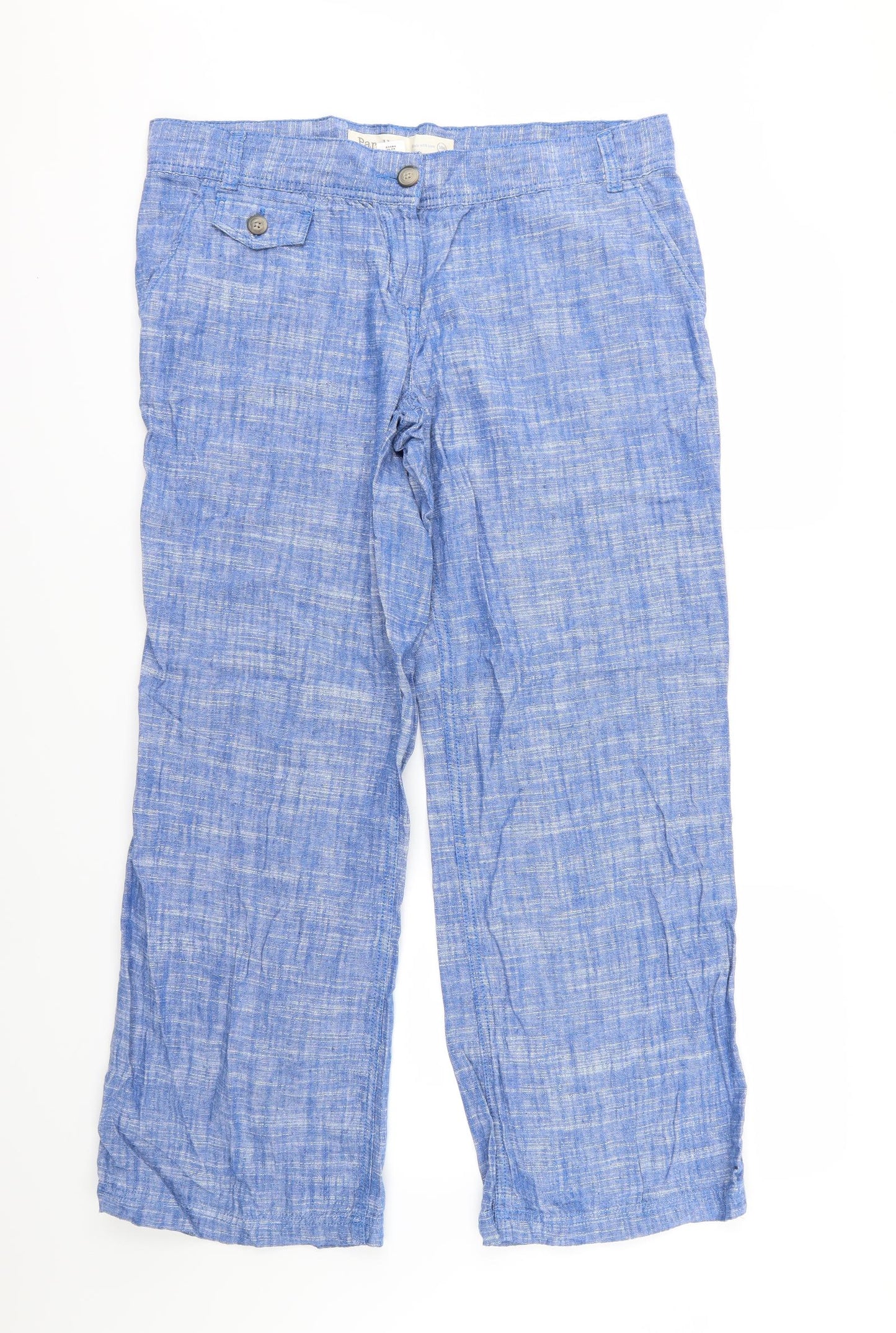 NEXT Womens Blue   Trousers  Size 16 L30 in