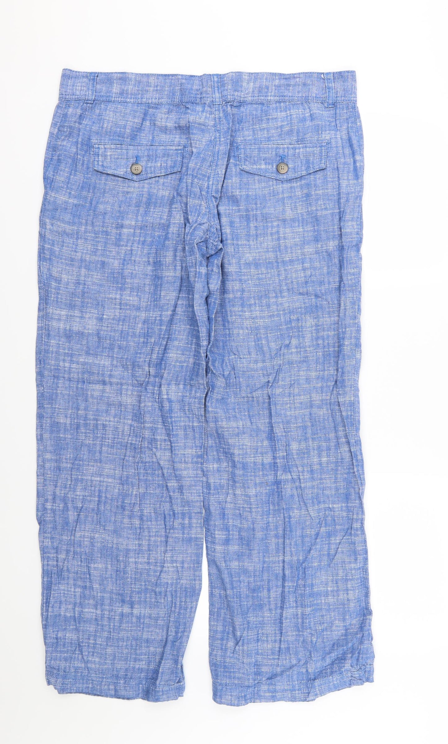 NEXT Womens Blue   Trousers  Size 16 L30 in