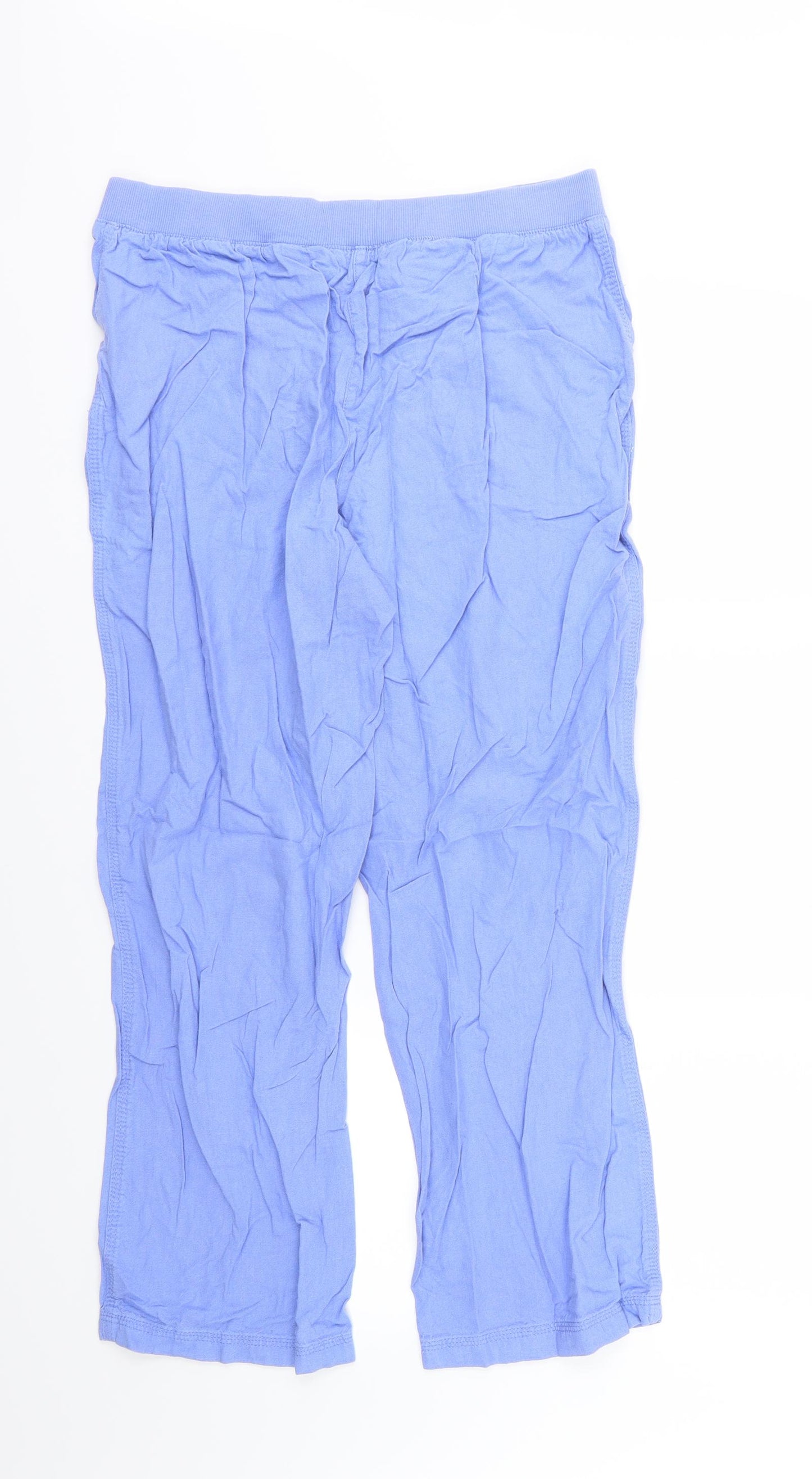 Bonmarché Womens Blue   Trousers  Size 14 L27 in
