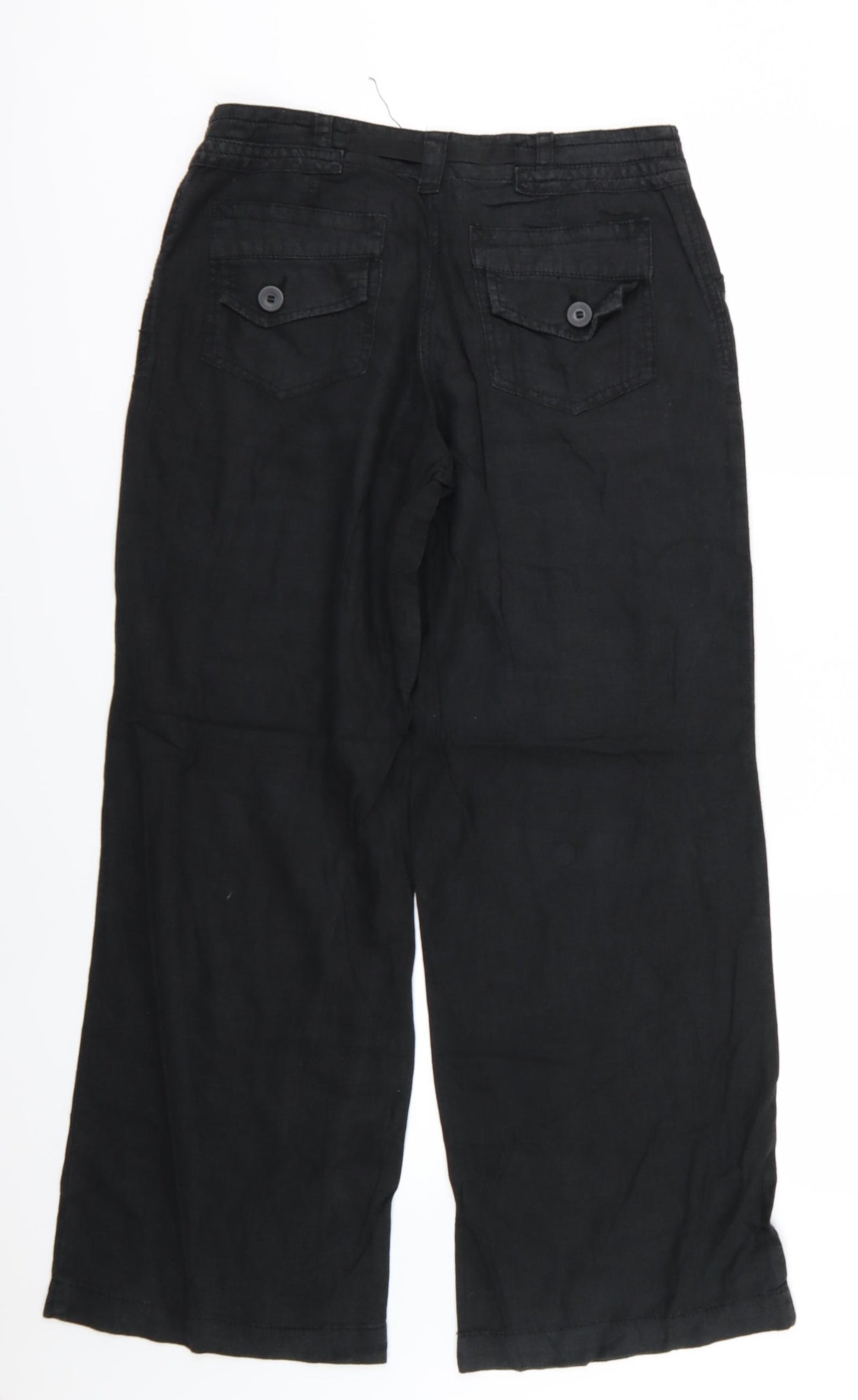 NEXT Womens Black   Trousers  Size 10 L29 in