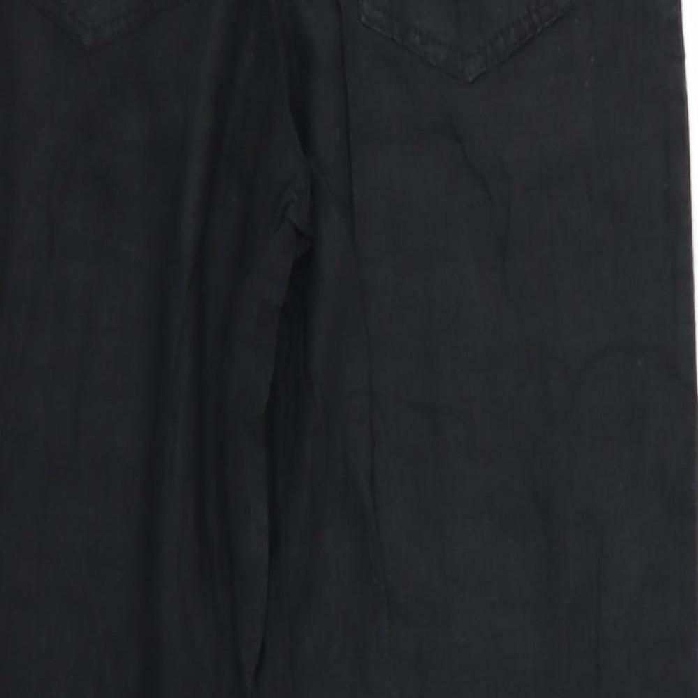 NEXT Womens Black   Trousers  Size 10 L29 in