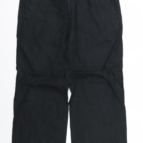 TU Womens Black   Trousers  Size 16 L30 in