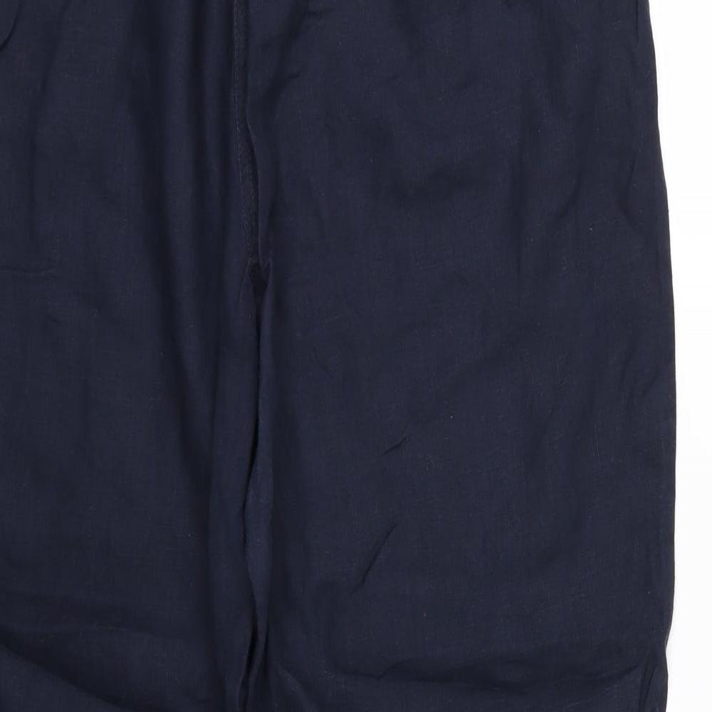 Per Una Womens Blue   Trousers  Size 18 L30 in