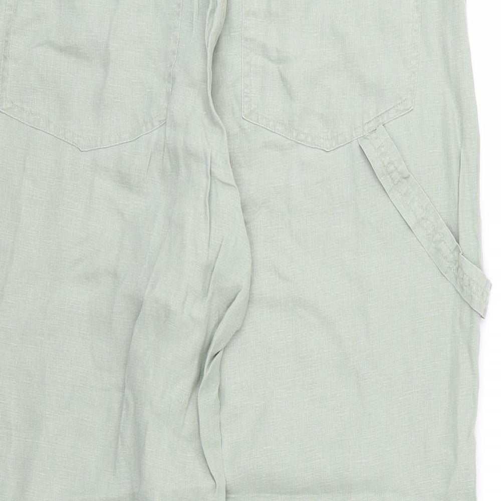 E Studio Womens Green   Trousers  Size 14 L26 in