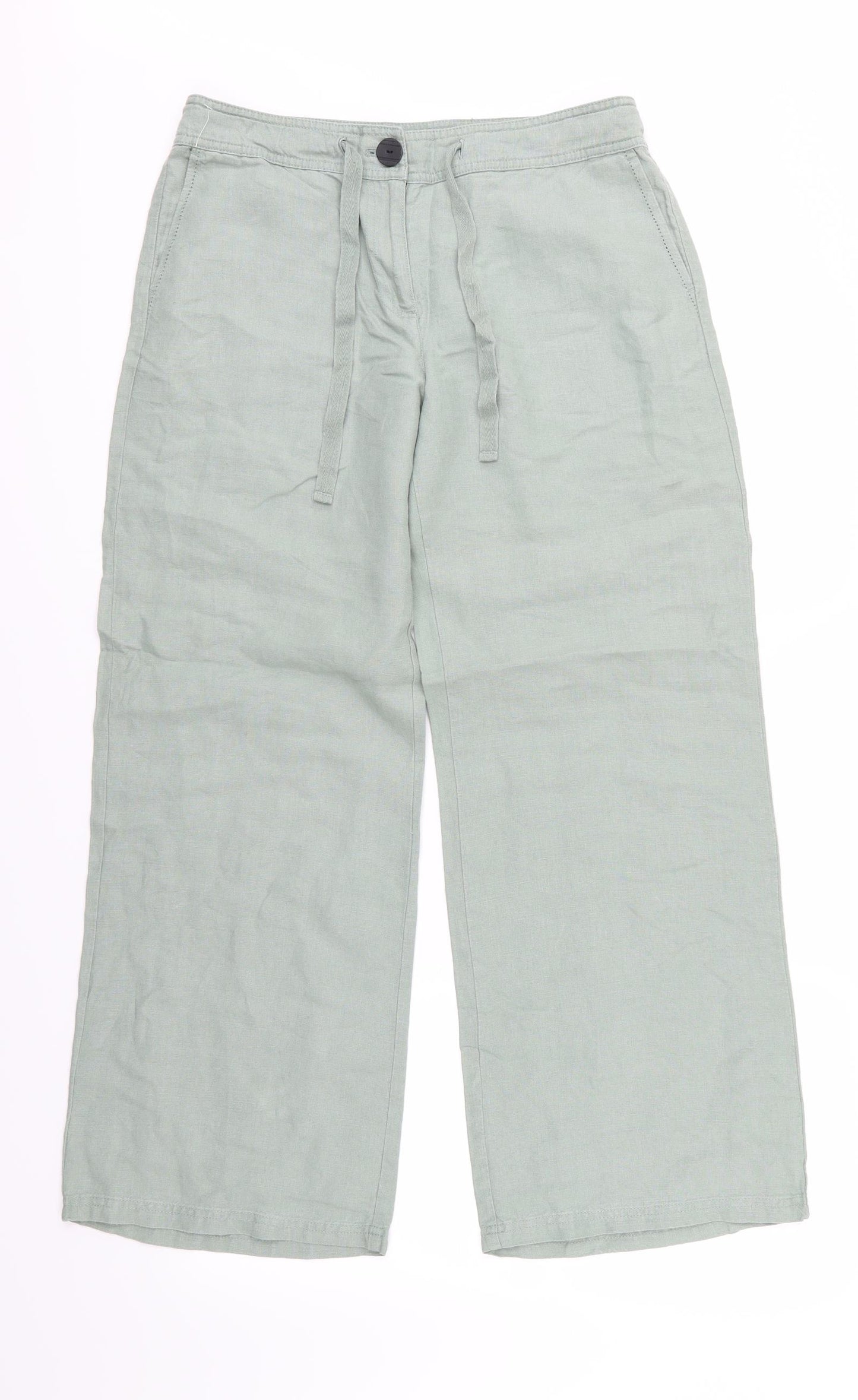 Laura Ashley Womens Green   Trousers  Size 12 L29 in