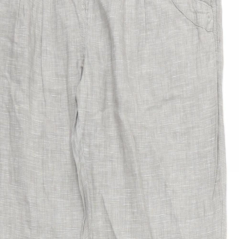 River Island Womens Grey   Trousers  Size 14 L31 in