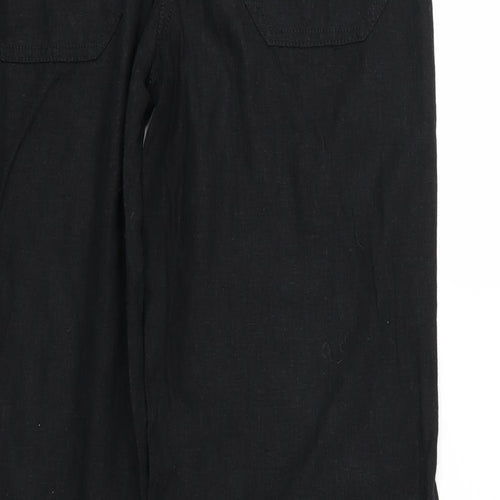 NEXT Womens Black   Trousers  Size 10 L31 in