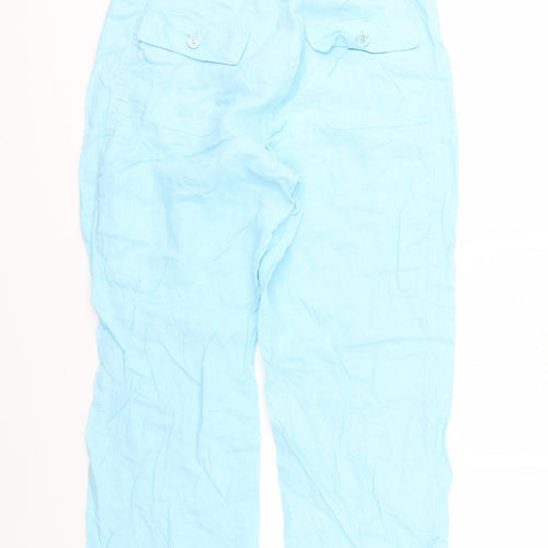 Gerry Weber Womens Blue   Cropped Trousers Size 12 L24 in