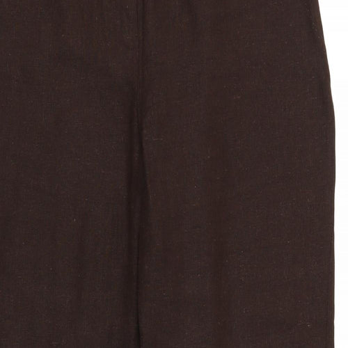 Marks and Spencer Womens Brown   Trousers  Size 16 L31 in