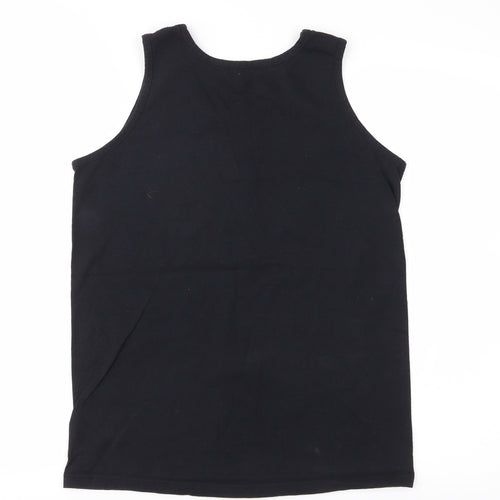 Disney Womens Black  Jersey Basic Tank Size M  - Mickey Mouse