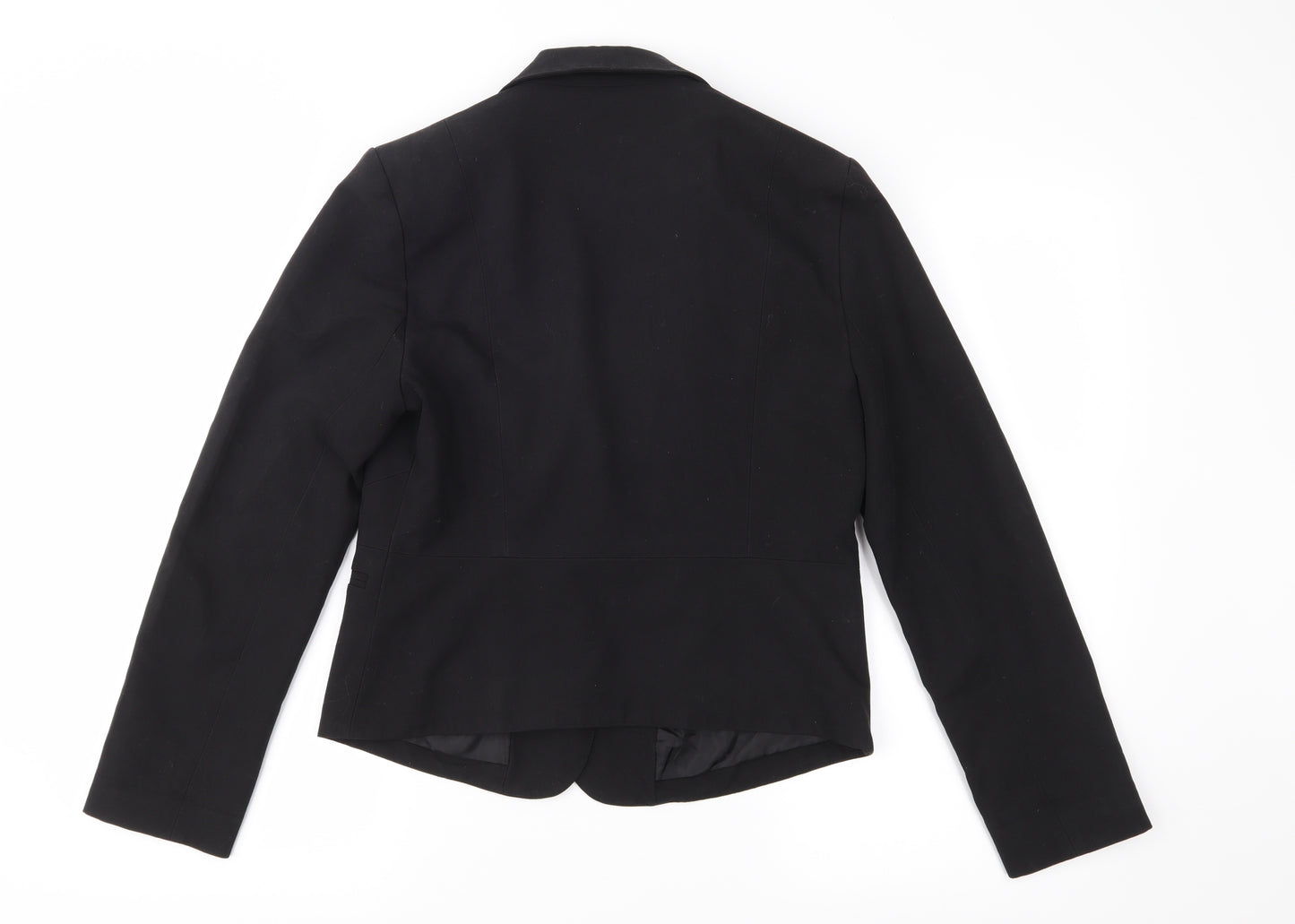 Topshop Womens Black   Jacket Suit Jacket Size 12