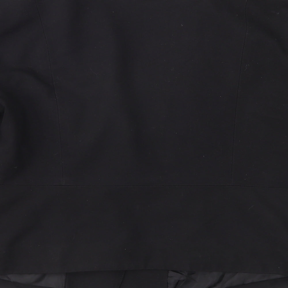 Topshop Womens Black   Jacket Suit Jacket Size 12