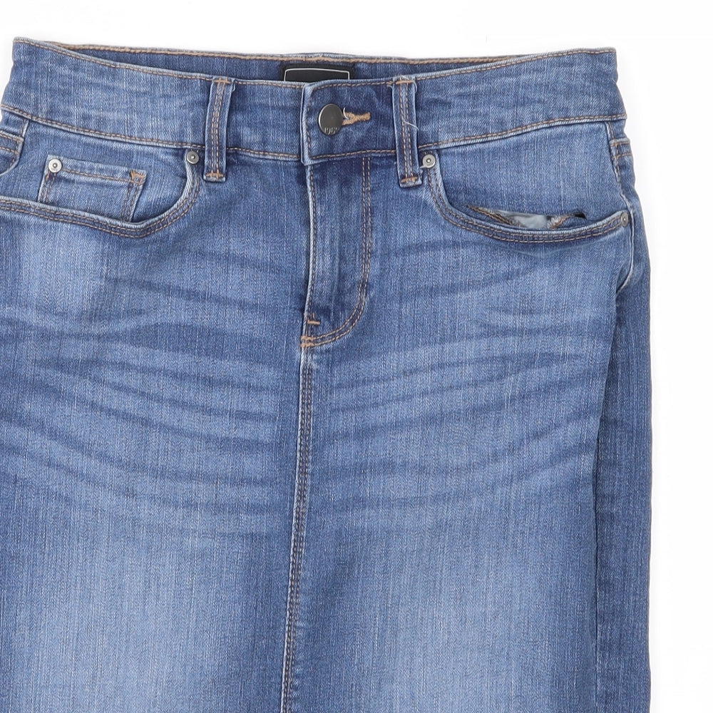 Gap Womens Blue  Denim Straight & Pencil Skirt Size 6
