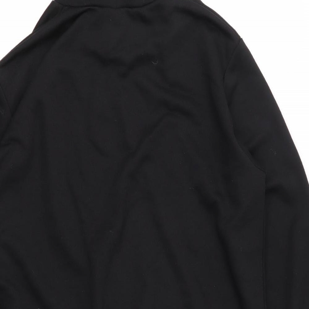 Look of the Day Womens Black   Pullover Hoodie Size 14
