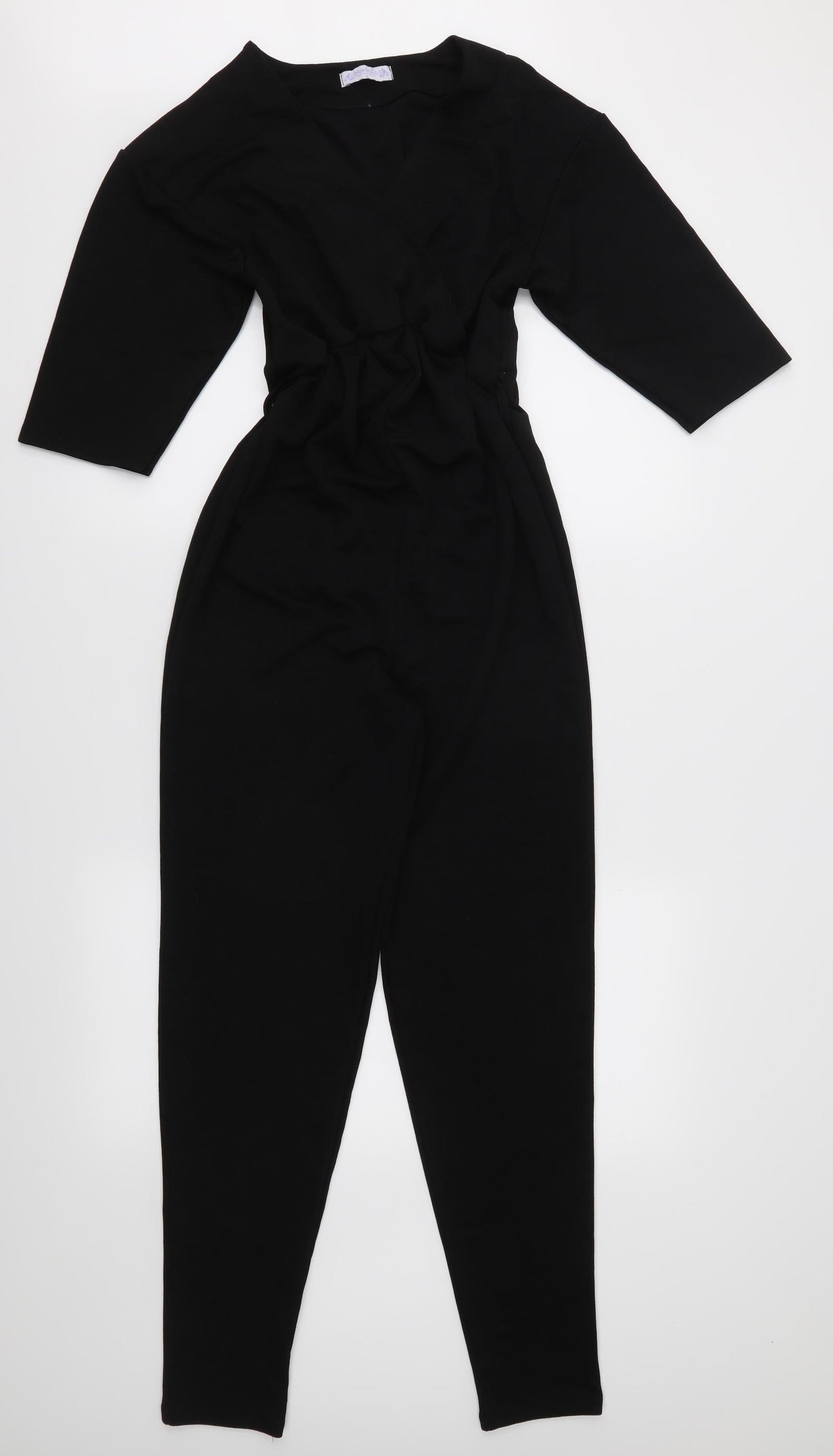 Bluebelle Womens Black   Jumpsuit One-Piece Size 8 L28 in