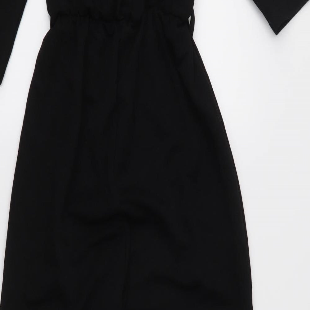 Bluebelle Womens Black   Jumpsuit One-Piece Size 8 L28 in