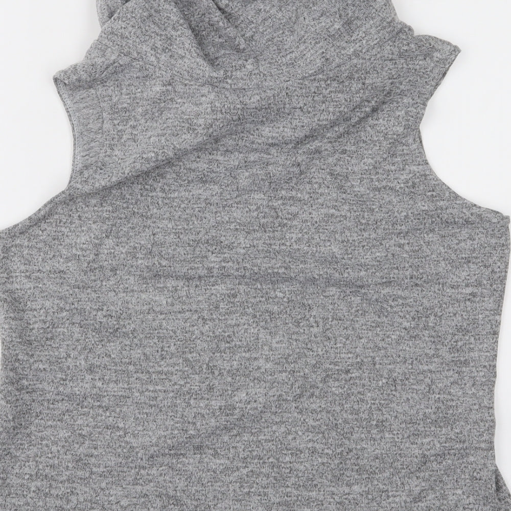 Preworn Womens Grey   Basic Tank Size M