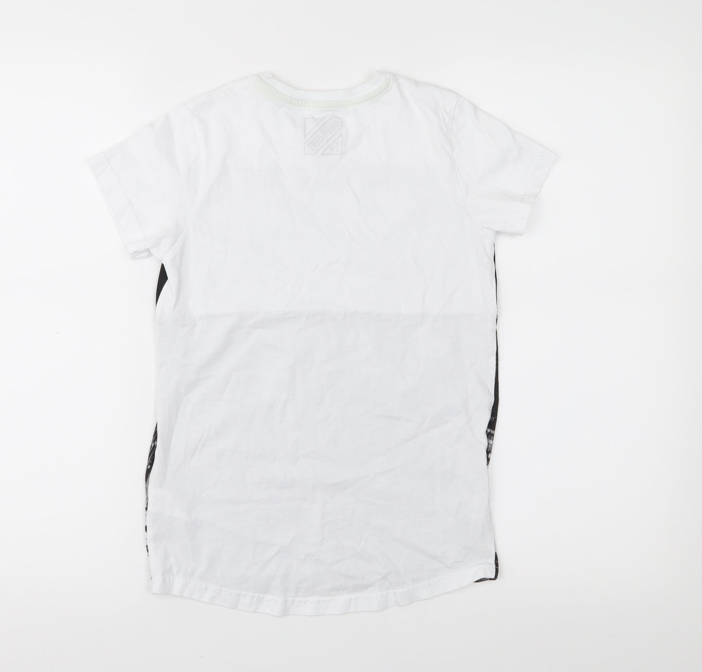 Matalan Boys White  Jersey Basic T-Shirt Size 10 Years