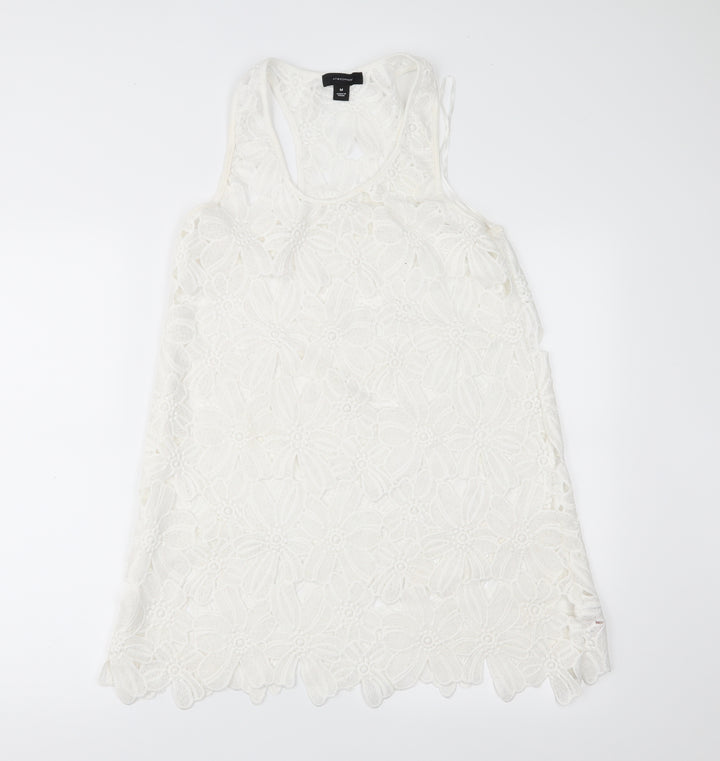 Atmosphere Womens Ivory  Lace Shift  Size M