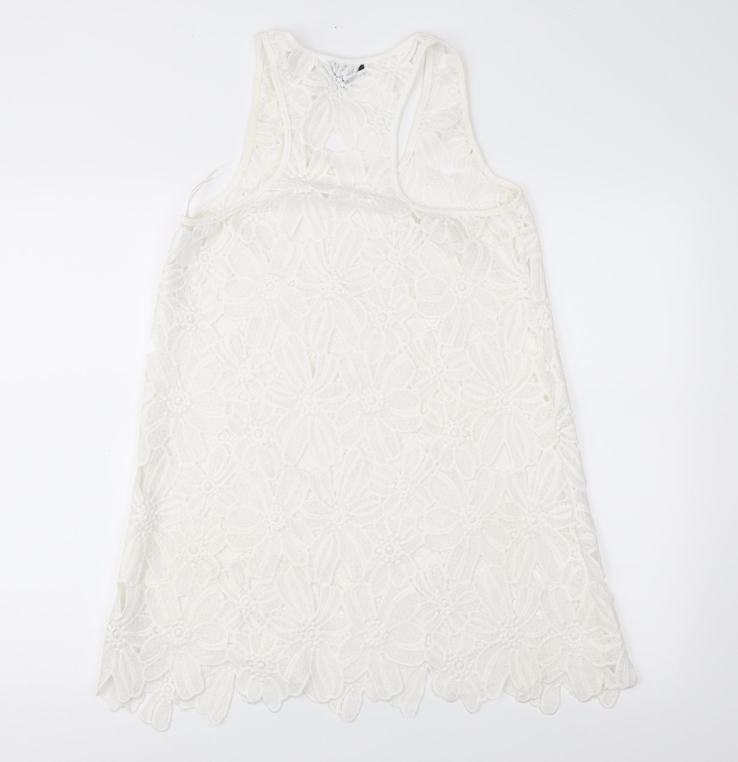 Atmosphere Womens Ivory  Lace Shift  Size M