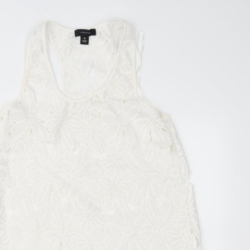 Atmosphere Womens Ivory  Lace Shift  Size M