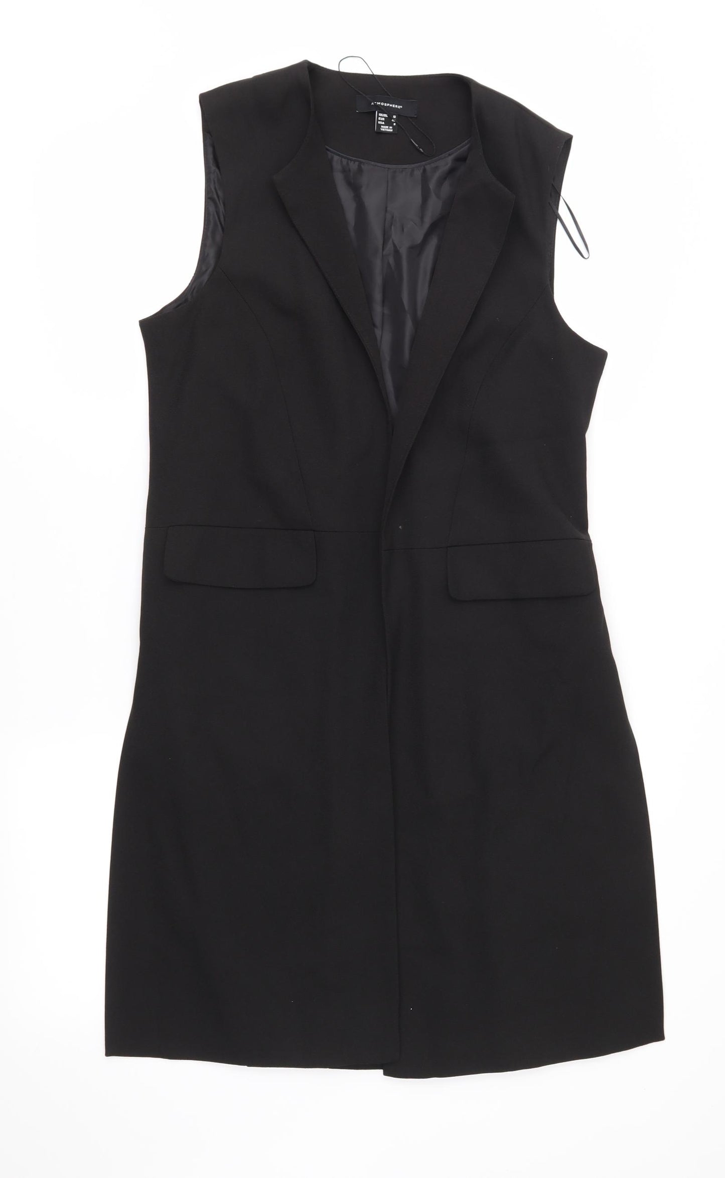 Atmosphere Womens Black   Jacket Suit Waistcoat Size 12