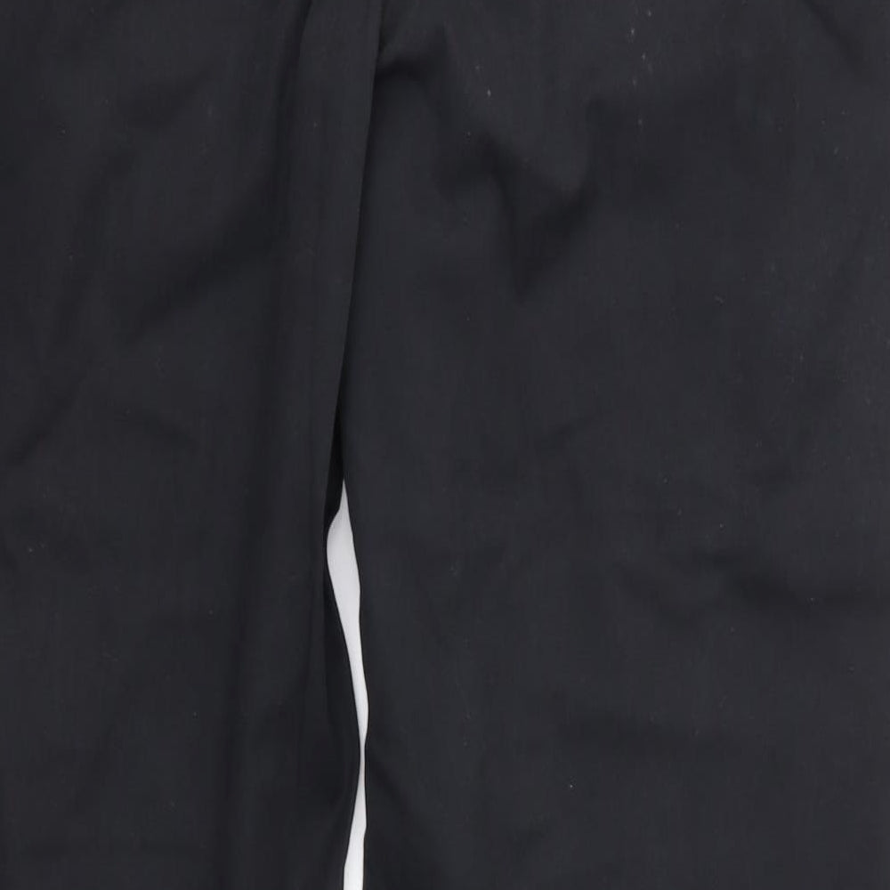 NEXT Womens Black   Chino Trousers Size 16 L29 in