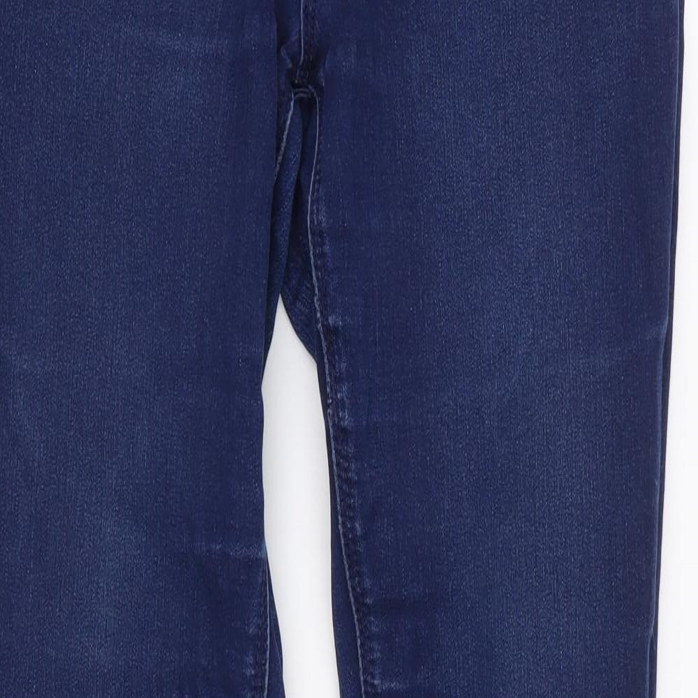 New Look Womens Blue  Denim Skinny Jeans Size 14 L29 in