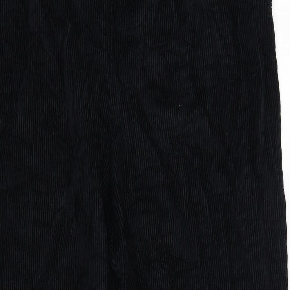 Orvis Mens Black  Corduroy Trousers  Size L L30 in